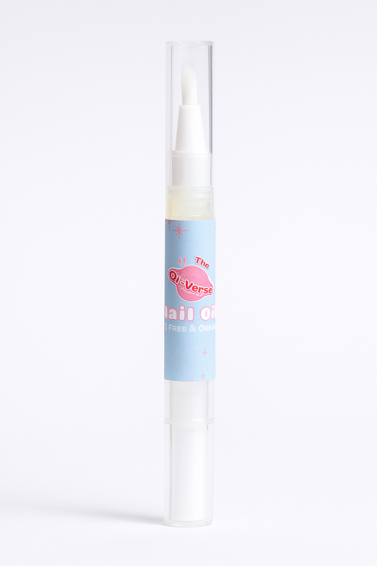 Refillable Nail Oil Growth & Strength Pen -  Nut Free & Hypoallergenic 3ml